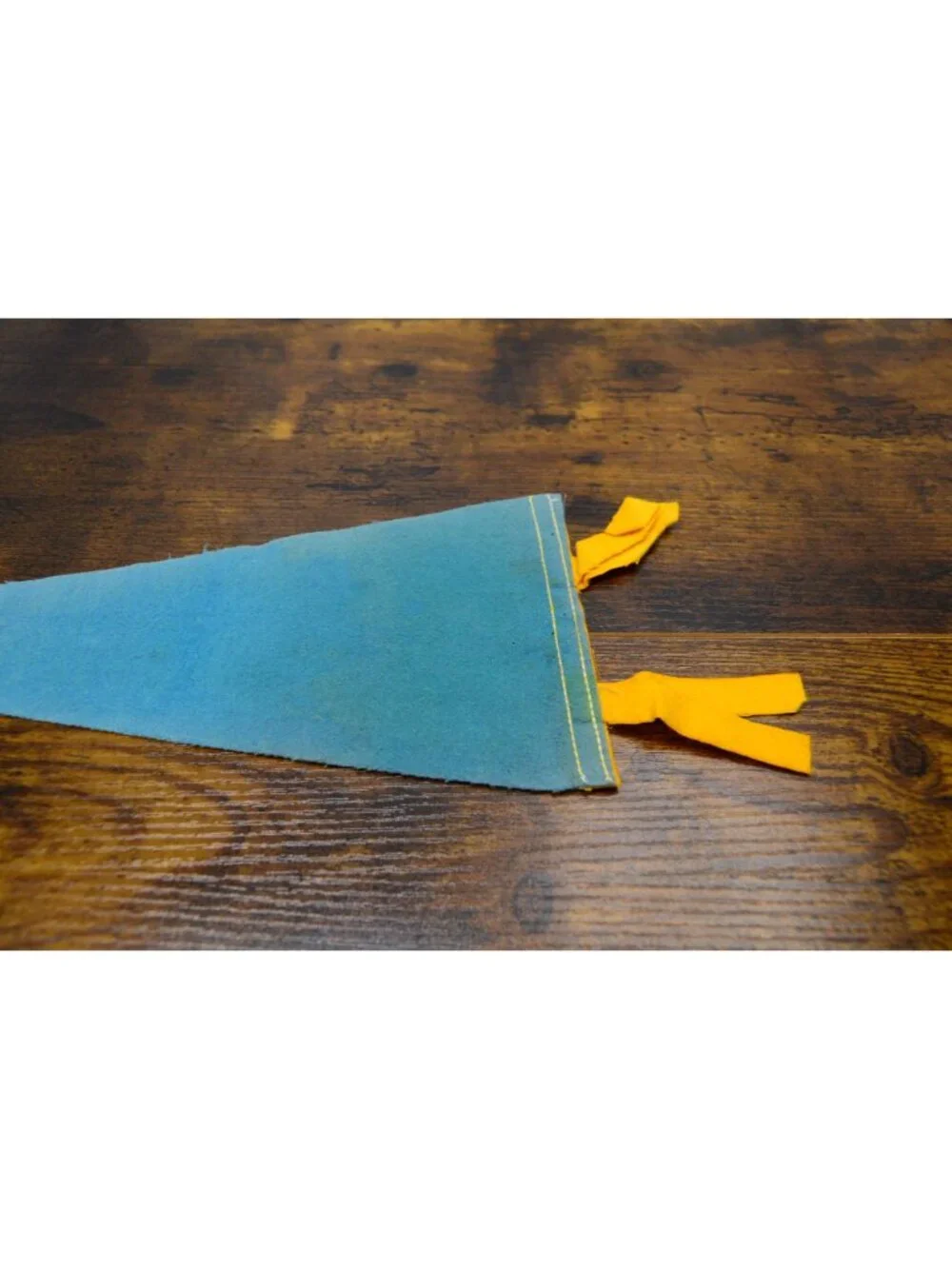 Vintage Felt Pennant Aloha From Hawaii With Hula Girl & Hut Design 12 inches